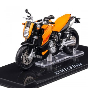 Machetă moto Magazine Models [1:24] - KTM LC8 Duke - Orange/Black